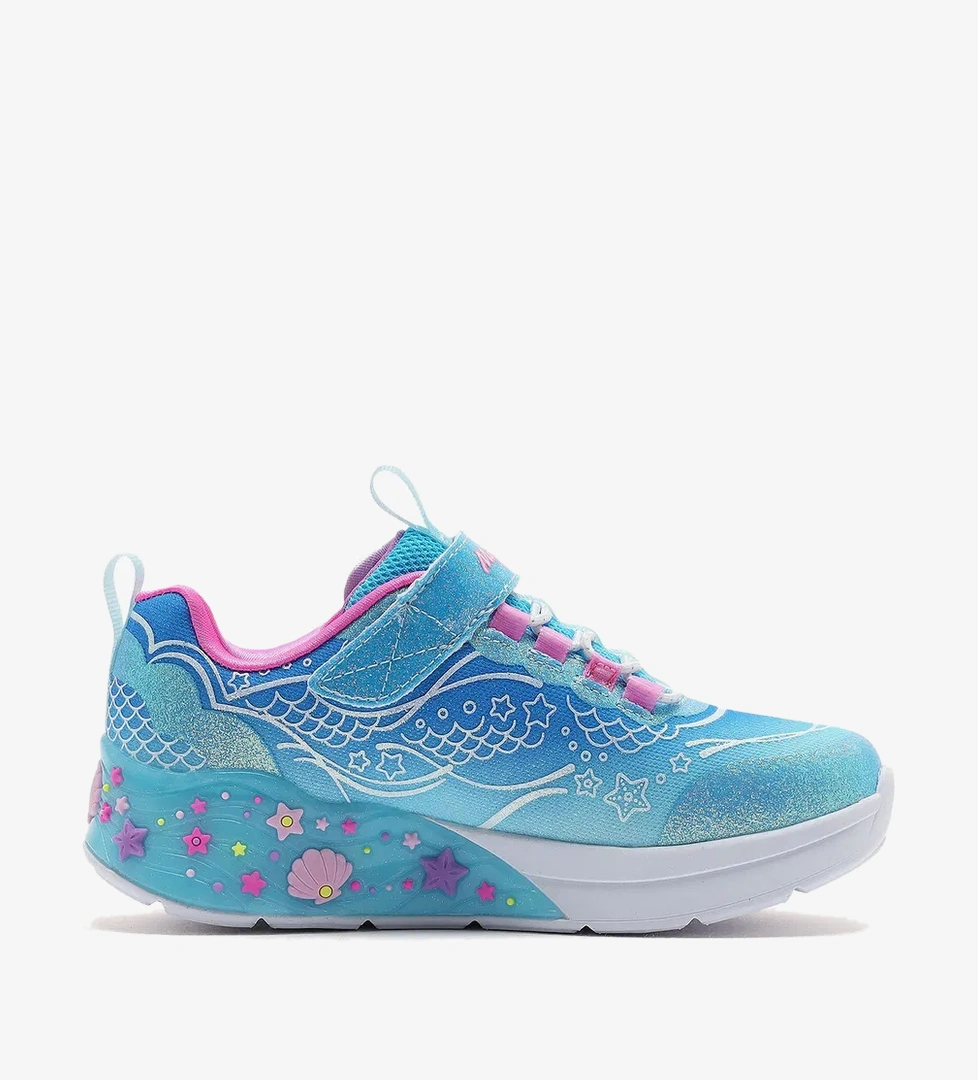 Skechers Skechers Mermaid Dreams Çocuk Mavi Işıklı Spor Ayakkabı model görseli