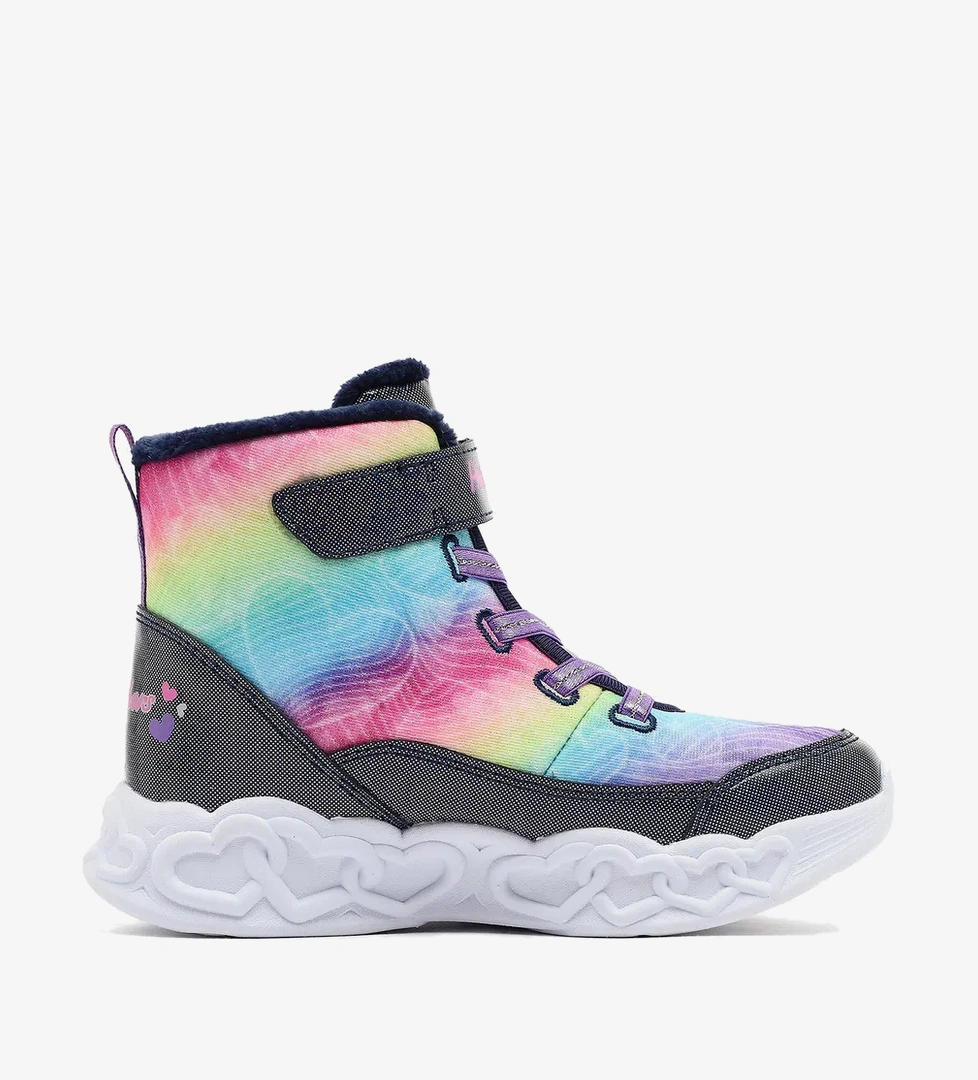 Skechers Skechers Infinite Heart Lights Çocuk Lacivert Spor Ayakkabı model görseli