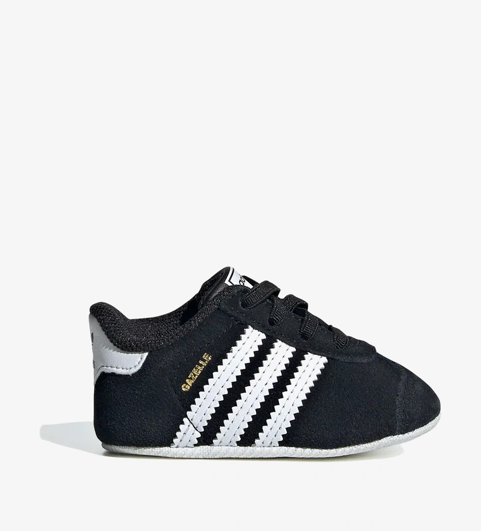 adidas Gazelle Crib Bebek Siyah Spor Ayakkabı - Görsel 1