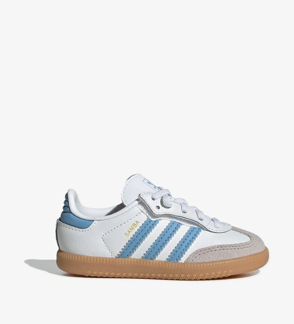 Adidas adidas Samba OG Beyaz Bebek Bağcıklı Ayakkabı model görseli
