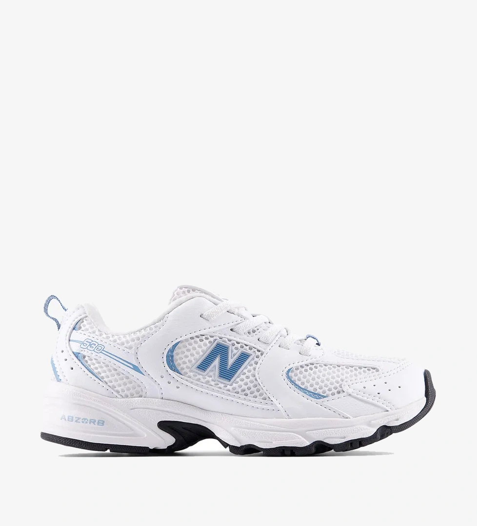 New Balance 530 Lifestyle Çocuk Beyaz Spor Ayakkabı - Görsel 1