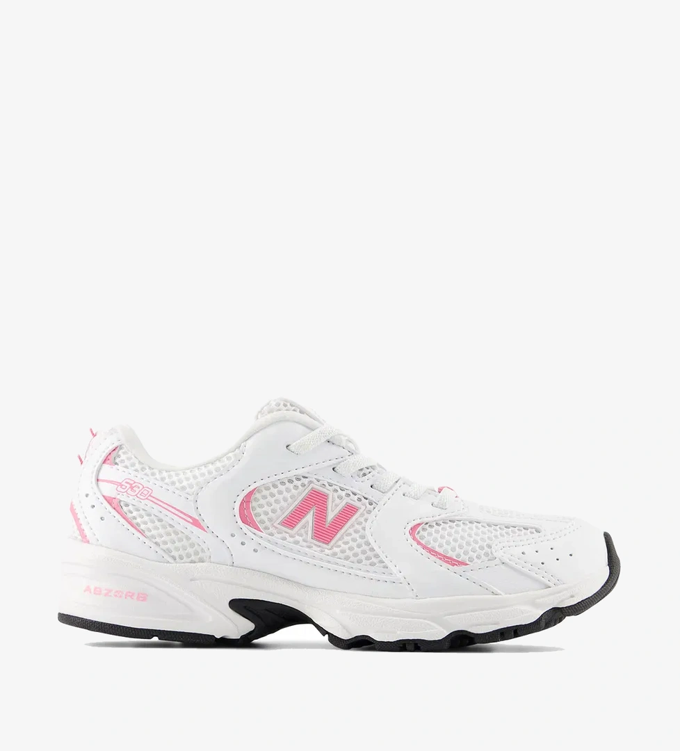 New Balance 530 Lifestyle Çocuk Beyaz Spor Ayakkabı - Görsel 1