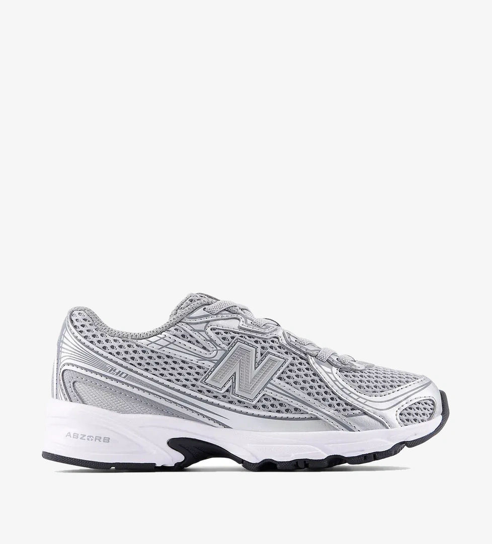 New Balance 740 Lifestyle Çocuk Gri Spor Ayakkabı - Görsel 1