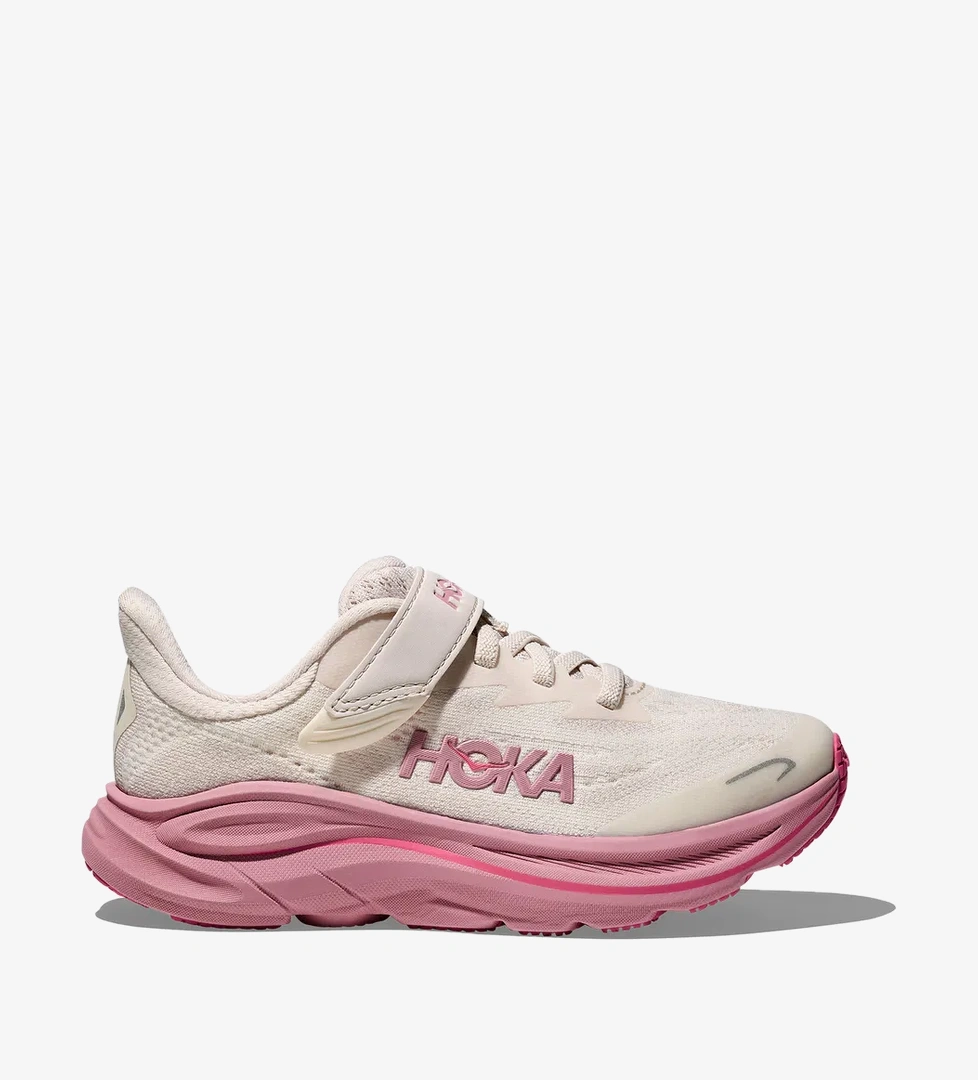 Hoka Clifton 10 Çocuk Pembe Koşu Ayakkabısı - Görsel 1