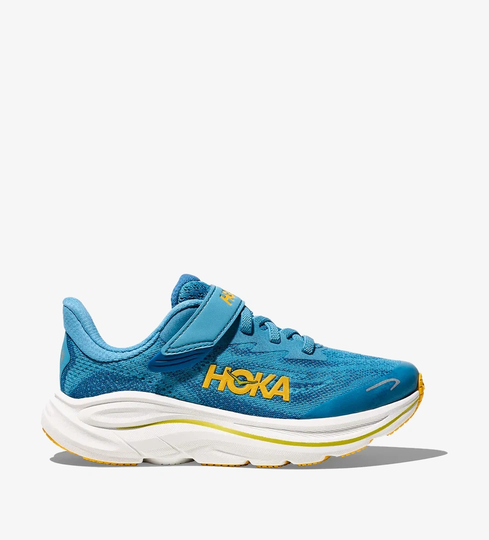 Hoka Clifton 10 Çocuk Mavi Koşu Ayakkabısı - Görsel 1