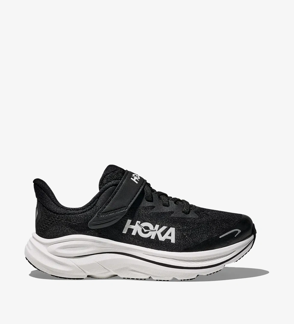 Hoka Clifton 10 Çocuk Siyah Koşu Ayakkabısı