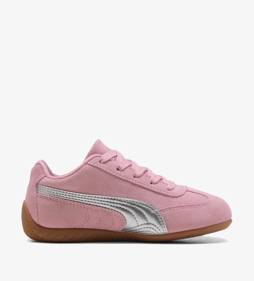 Puma Speedcat Metallic Çocuk Pembe Spor Ayakkabı - Görsel 1