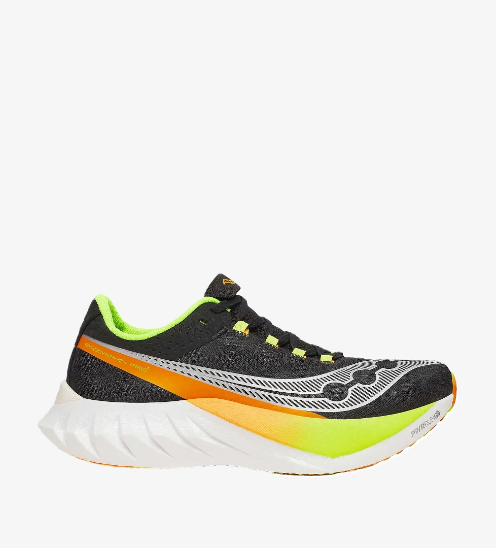 Fashfed Fashfed Saucony Endorphin Pro 4 Erkek Siyah Yol Koşusu Ayakkabısı FashFed'de! Siyah - 1. görsel