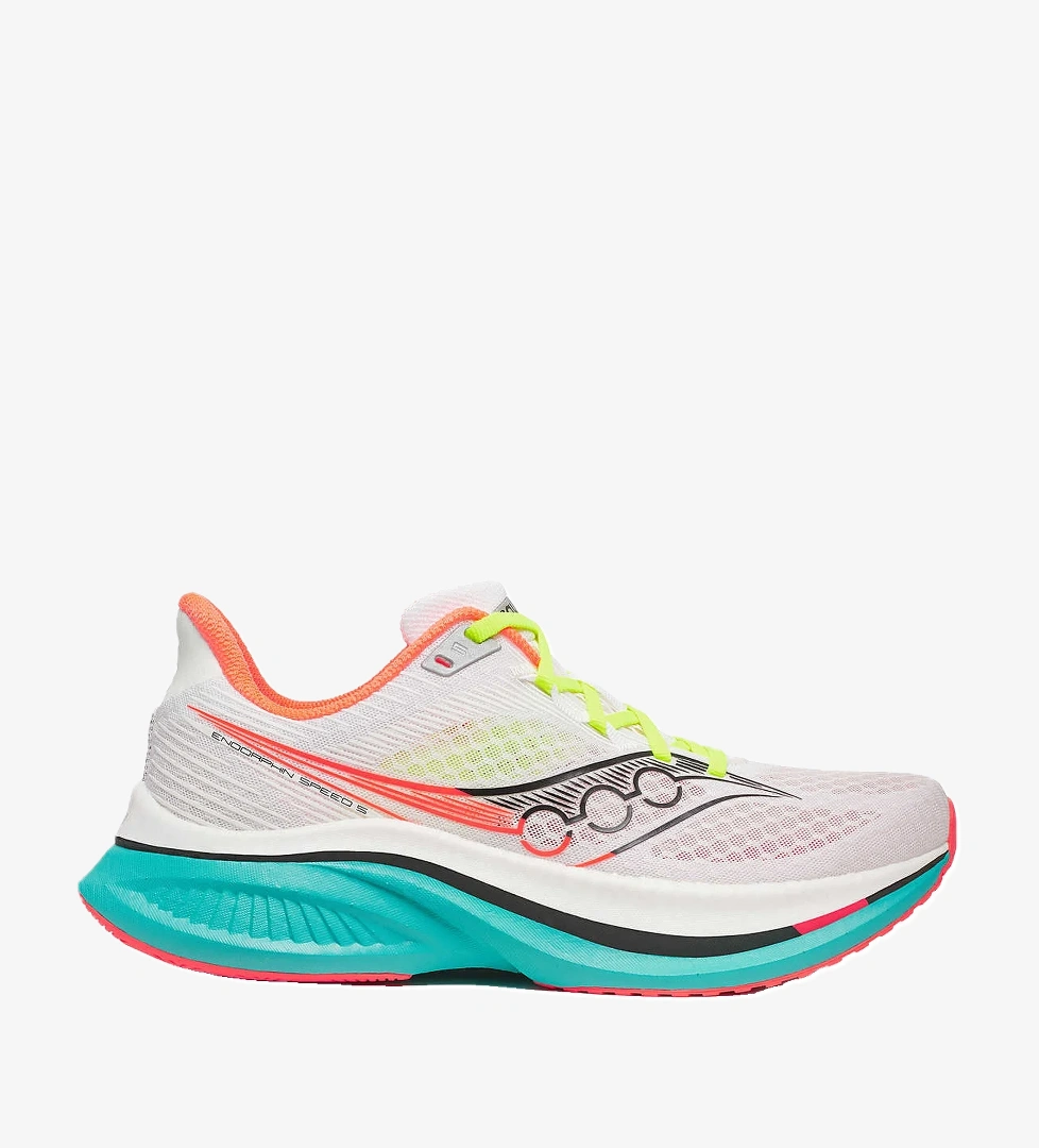 Fashfed Fashfed Saucony Endorphin Speed 5 Erkek Beyaz Yol Koşusu Ayakkabısı FashFed'de! Beyaz - 1. görsel