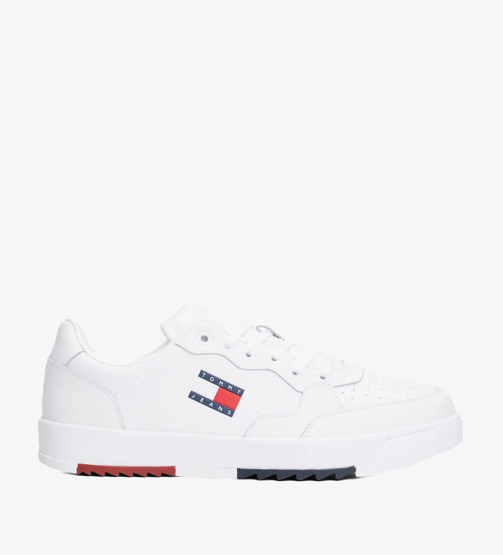 Tommy Jeans Retro Erkek Beyaz Sneaker - Görsel 1