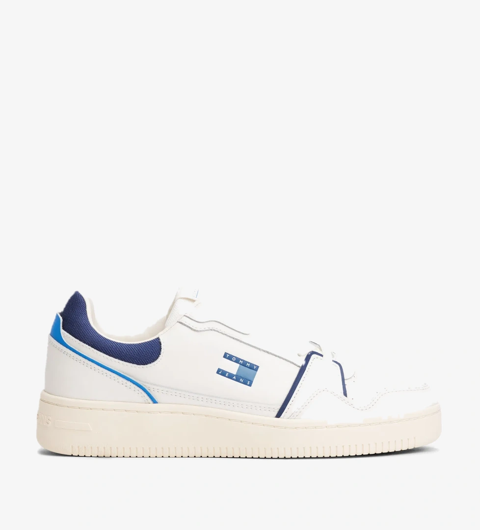Tommy Jeans Retro Basket Erkek Mavi Sneaker - Görsel 1