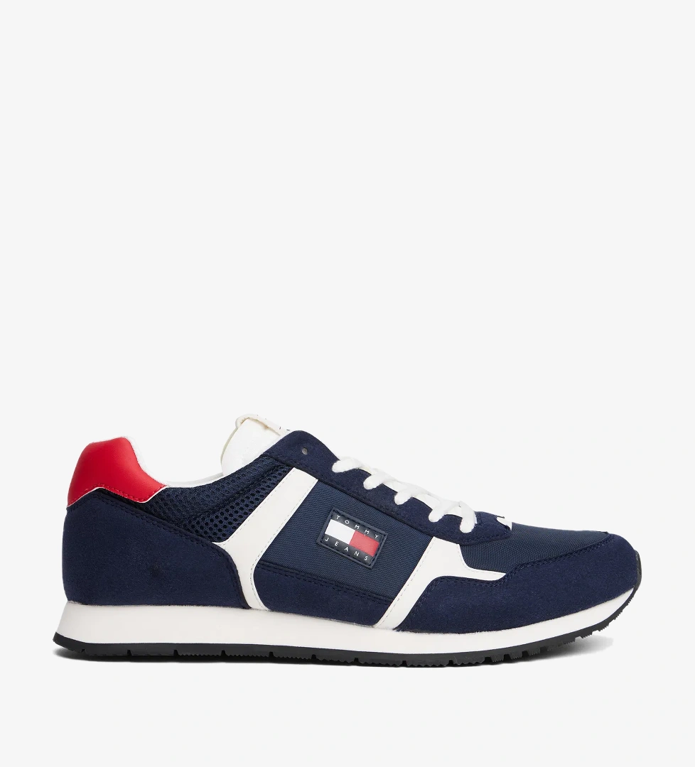 Tommy Jeans Runner Casual Erkek Mavi Sneaker - Görsel 1