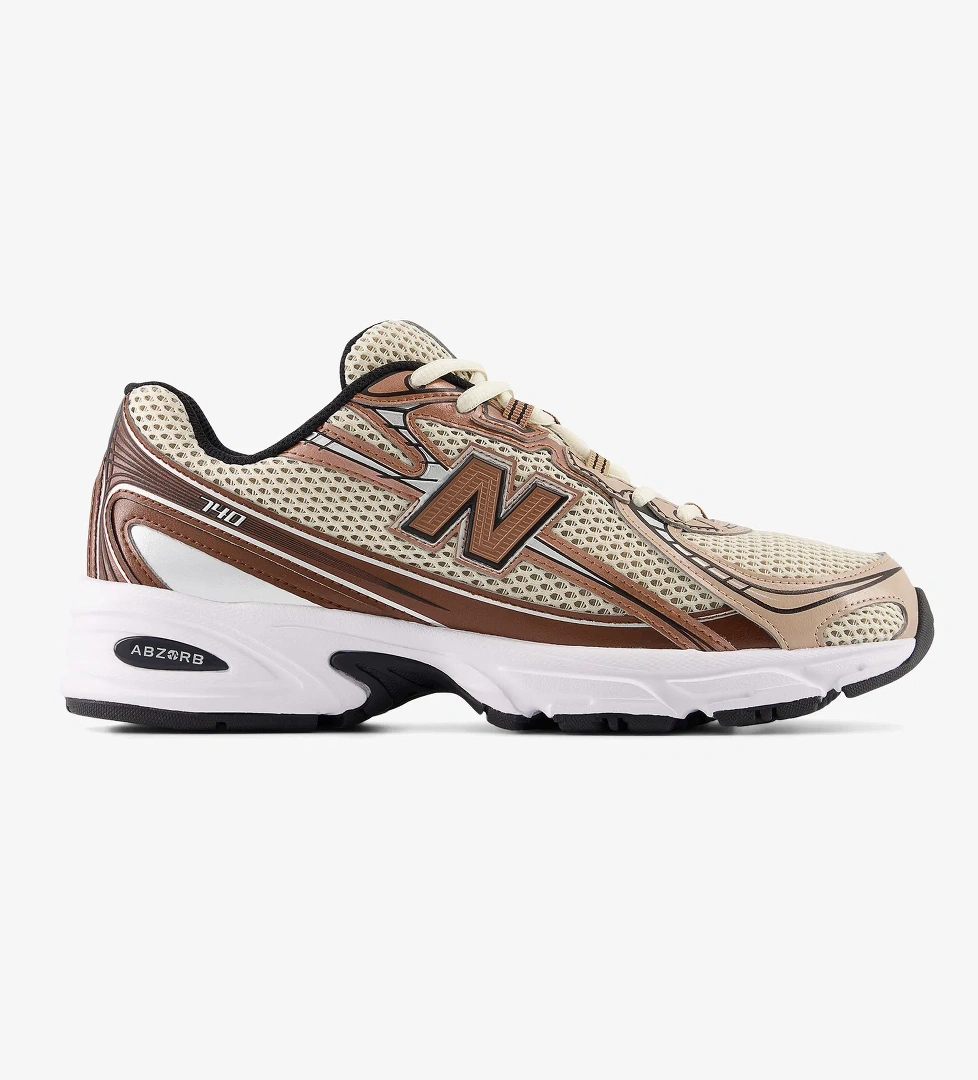 New Balance New Balance 740 Lifestyle Unisex Kahverengi Spor Ayakkabı model görseli