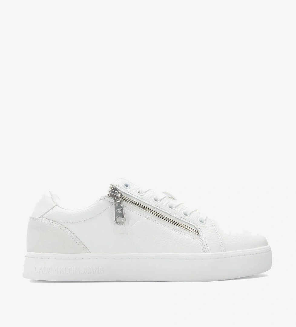 Calvin Klein Calvin Klein Classic Cupsole Zip Low In Erkek Beyaz Sneaker model görseli