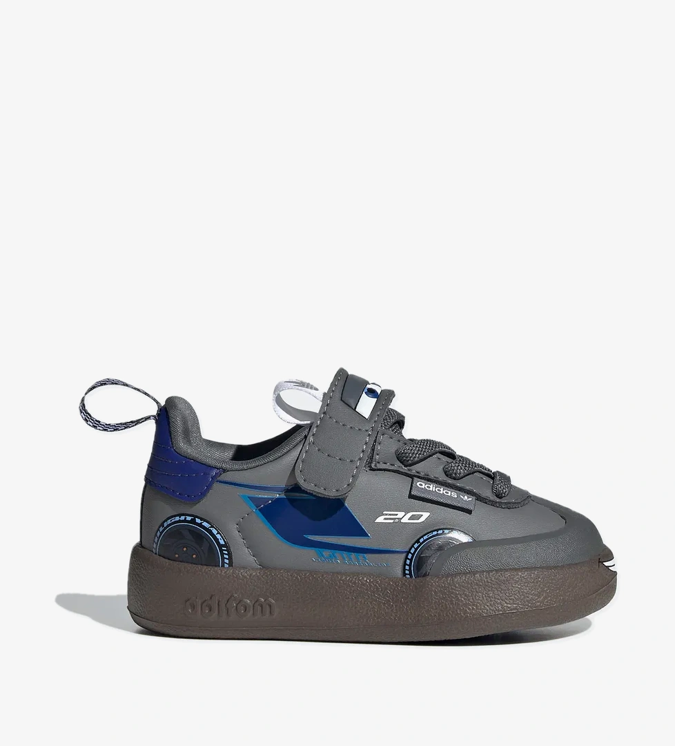 adidas Pixar Cars Adifom Samba 360 Bebek Koyu Gri Ayakkabı - Görsel 1