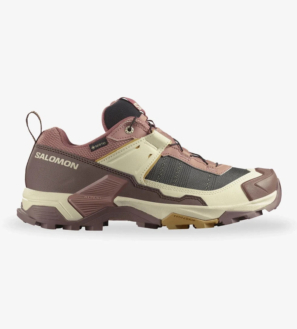 Salomon Salomon X Ultra 5 Gore Tex Kadın Kahverengi Outdoor Ayakkabı model görseli