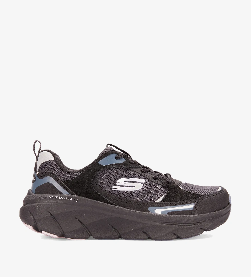 Skechers D'Lux Walker 2.0 Kadın Siyah Spor Ayakkabı - Görsel 1