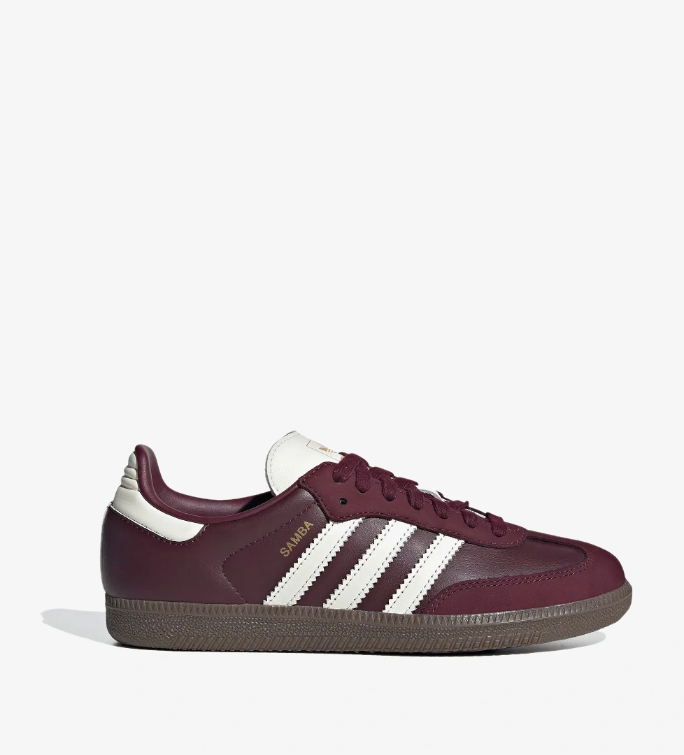 adidas Samba Originals Kadın Bordo Ayakkabı - Görsel 1