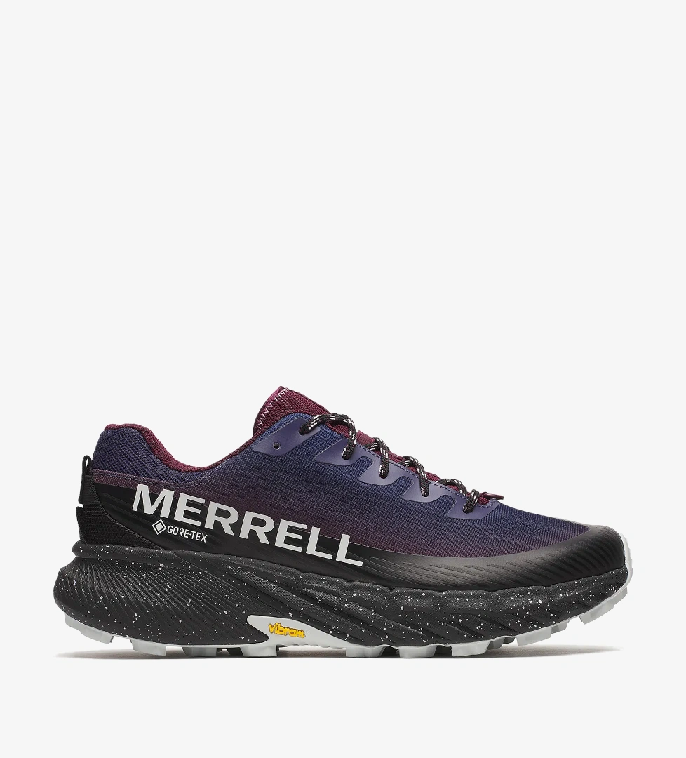 Merrell Agility Peak 5 Gore Tex Kadın Mor Koşu Ayakkabısı - Görsel 1