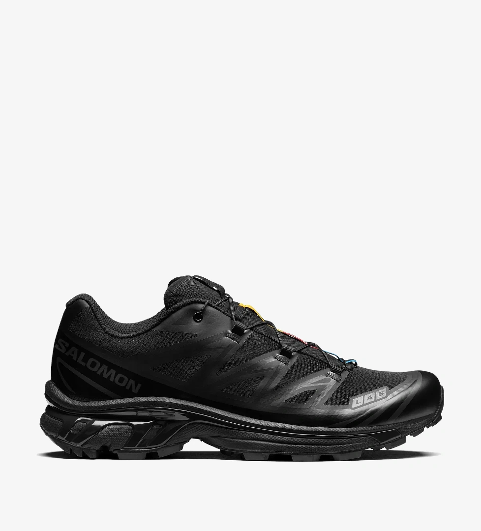 Salomon XT-6 Unisex Siyah Spor Ayakkabı - Görsel 1