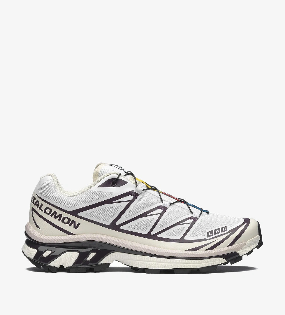 Salomon XT-6 Unisex Beyaz Spor Ayakkabı - Görsel 1