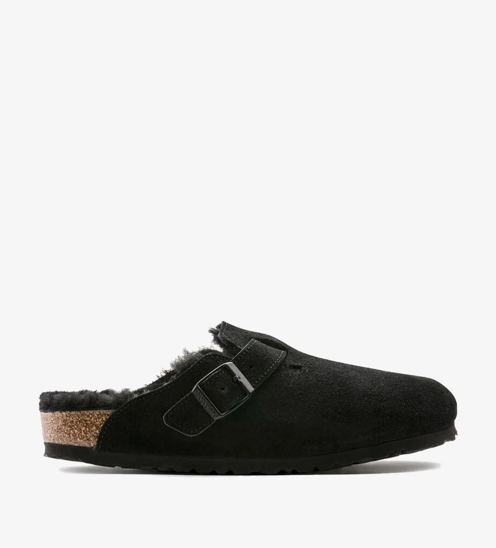 Birkenstock Birkenstock Boston Fell VI Unisex Siyah Terlik model görseli