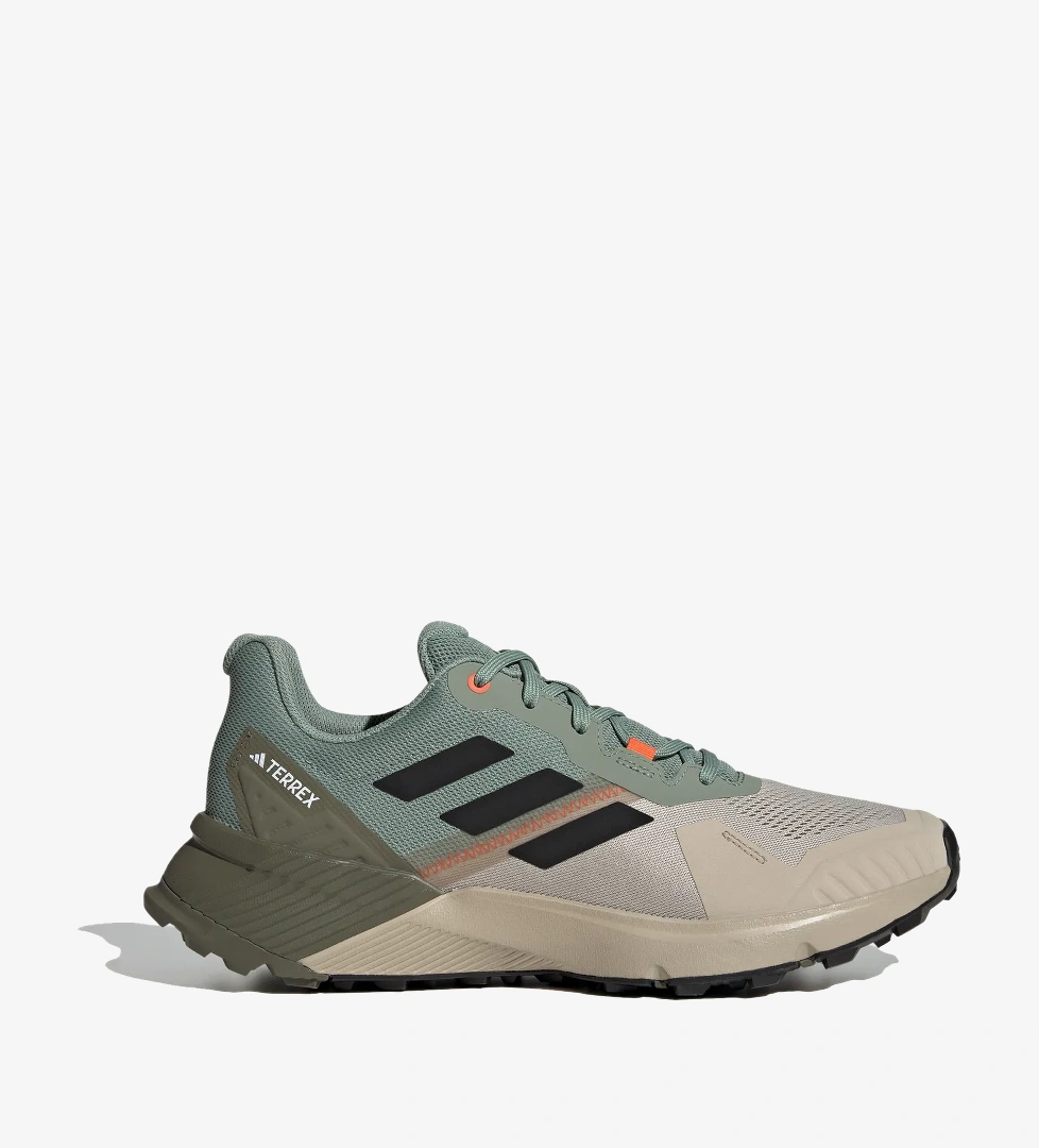 adidas Terrex Soulstride Erkek Yeşil Koşu Ayakkabısı - Görsel 1