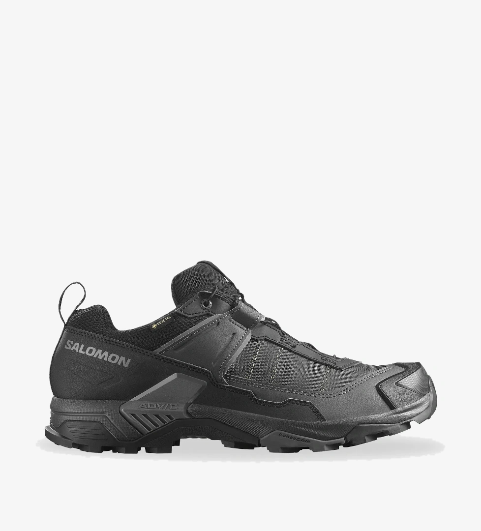 Salomon Salomon X Ultra 5 Gore-Tex Erkek Siyah Outdoor Ayakkabı model görseli