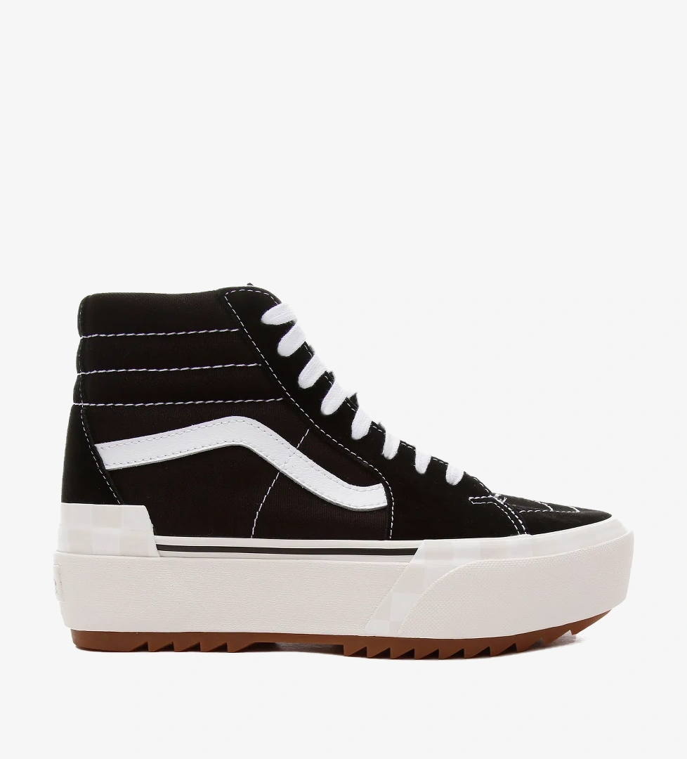 Vans Vans Ua Sk8-Hi Stacked Kadın Siyah Sneaker model görseli