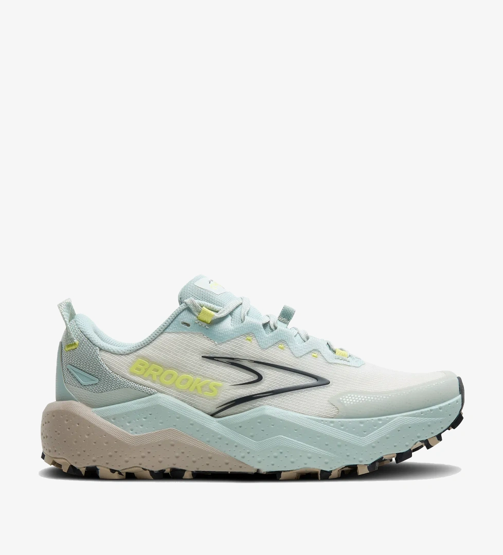 Brooks Caldera 8 Kadın Beyaz Koşu Ayakkabısı - Görsel 1