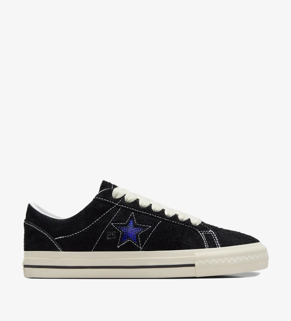 Converse One Star Pro Kadın Siyah Sneaker - Görsel 1