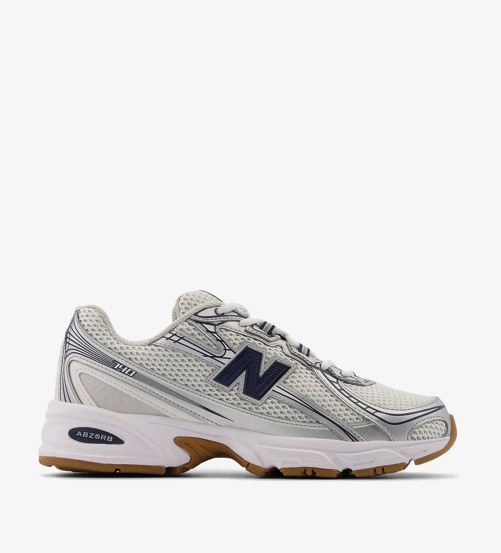 New Balance 740 Unisex Gri Spor Ayakkabı - Görsel 1