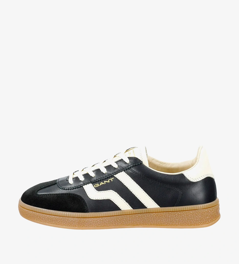 GANT Kadın Siyah Deri Cuzima Sneaker - Görsel 1