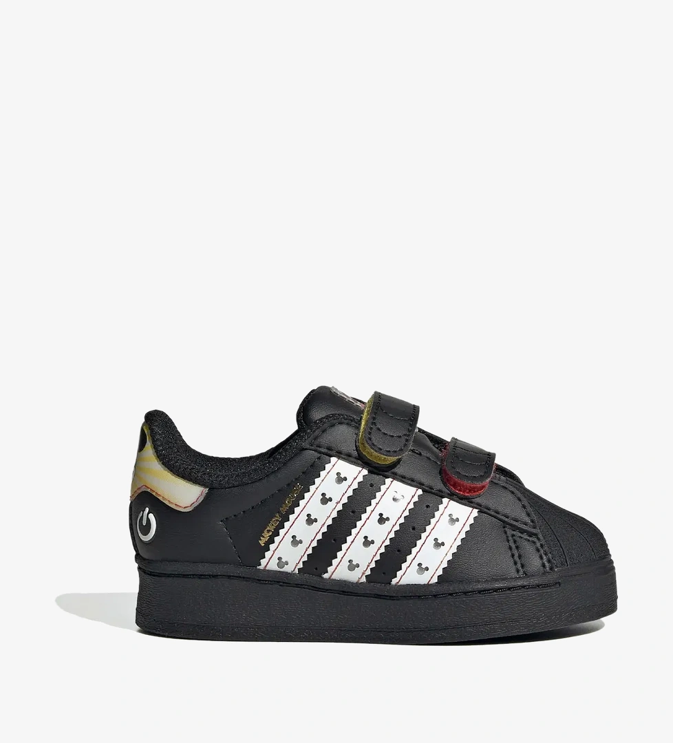 adidas Superstar LED Lights Crib First Çocuk Siyah Sneaker - Görsel 1