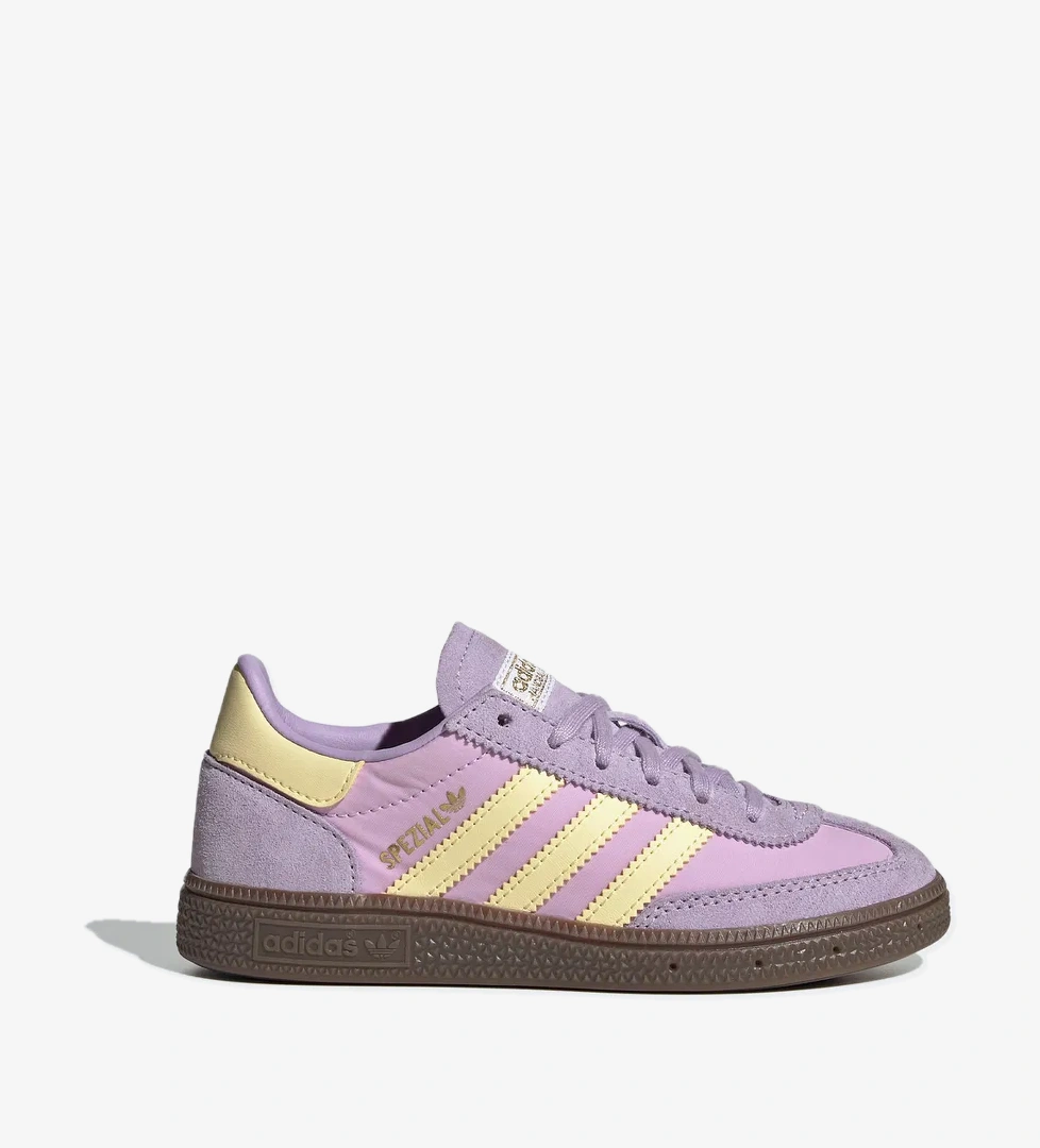 adidas Handball Spezial C Çocuk Mor Spor Ayakkabı - Görsel 1