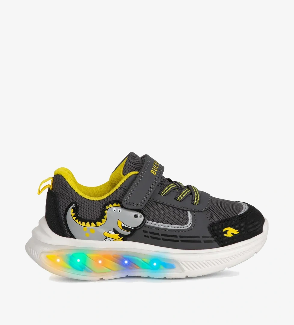 Buckhead Rex Çocuk Gri Işıklı Spor Ayakkabı