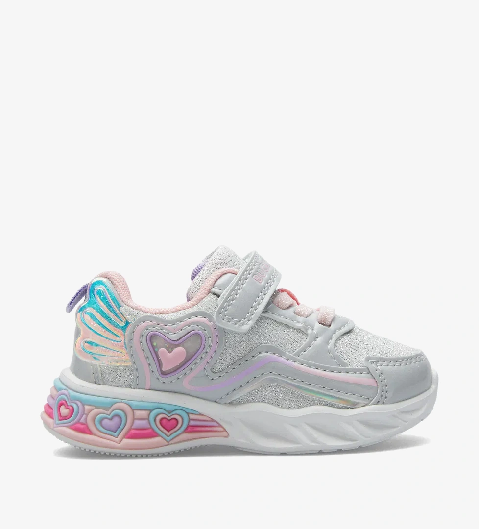 Buckhead Berry Bebek Gümüş Işıklı Spor Ayakkabı