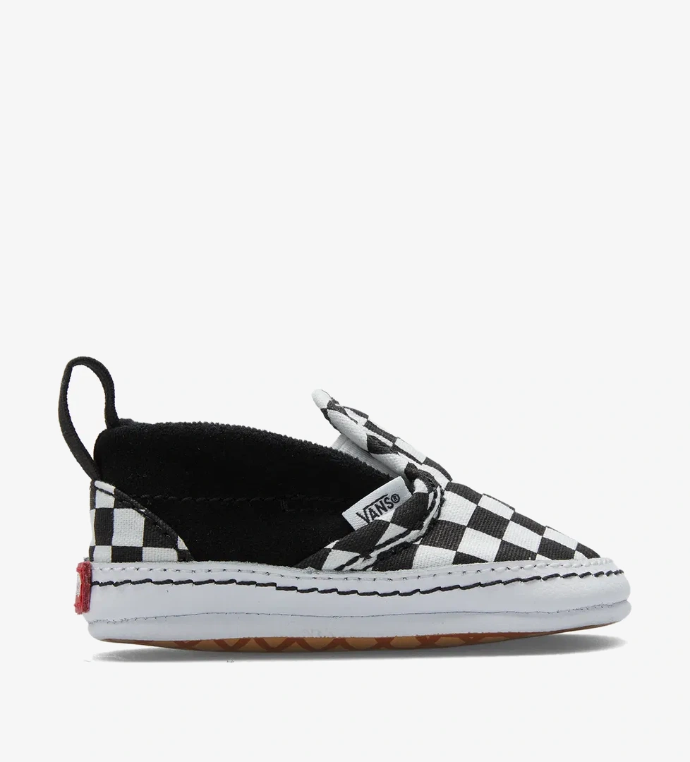 Vans Vans Slip On V-Crib Checkered Bebek Beyaz Spor Ayakkabı model görseli