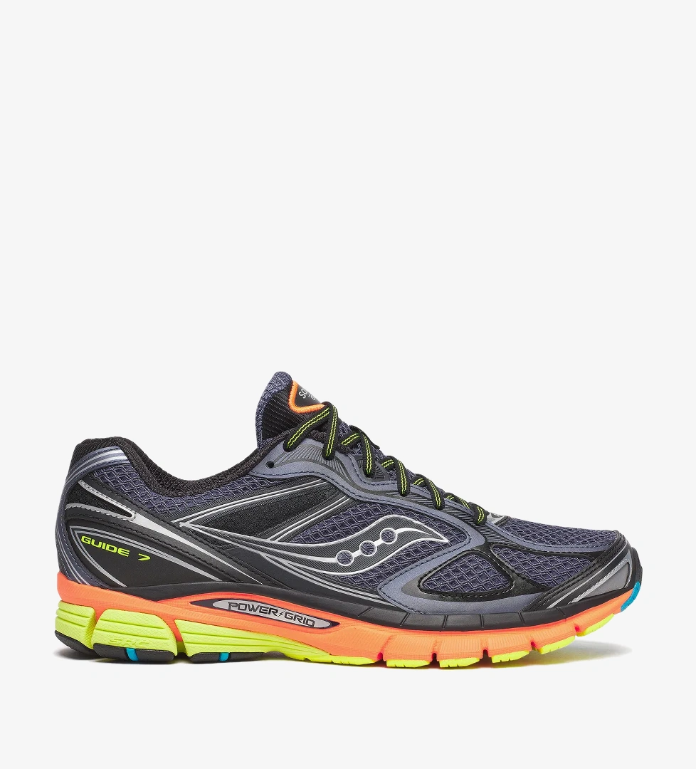 Saucony Progrid Guide 7 Unisex Gri Spor Ayakkabı - Görsel 1