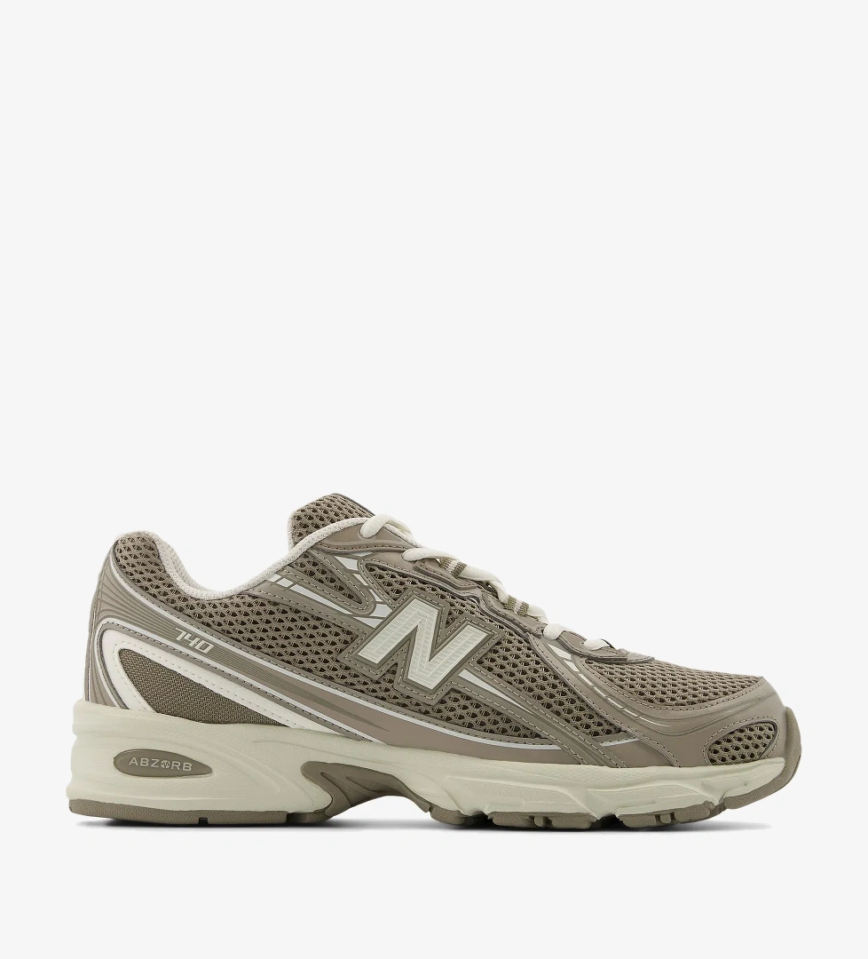 New Balance 740 Lifestyle Unisex Haki Spor Ayakkabı - Görsel 1