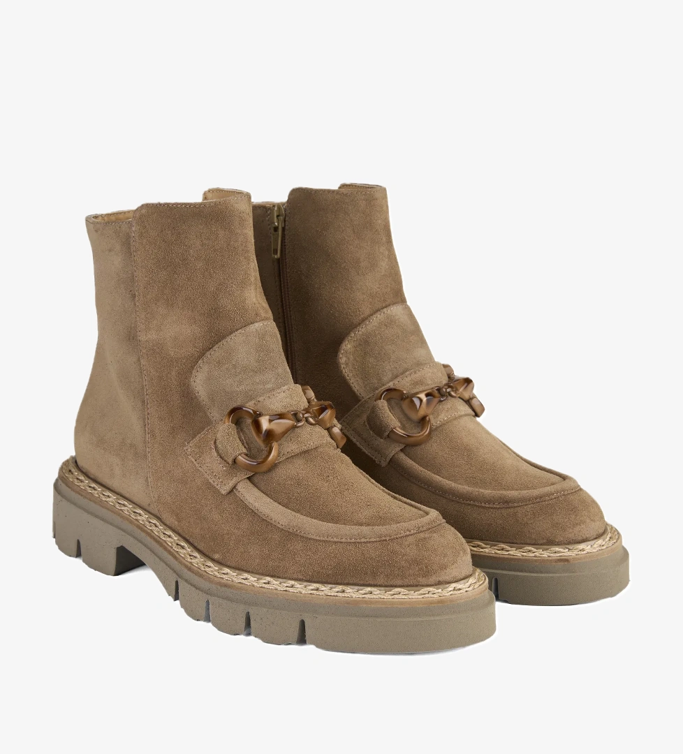 Luca Grossi Kadın Taba Süet Bot