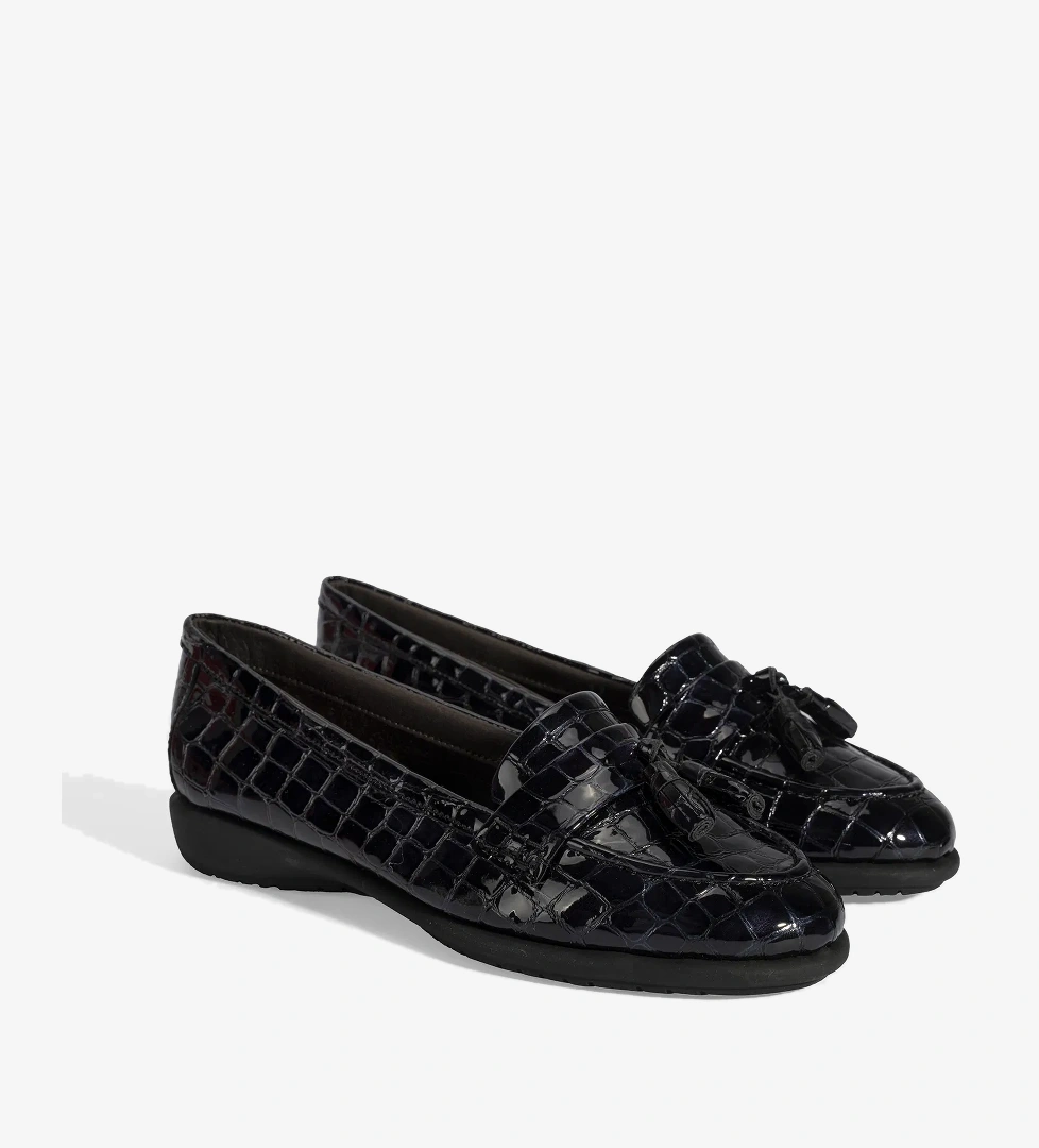 Kadın Siyah DesaComfort Rugan Günlük Ayakkabı