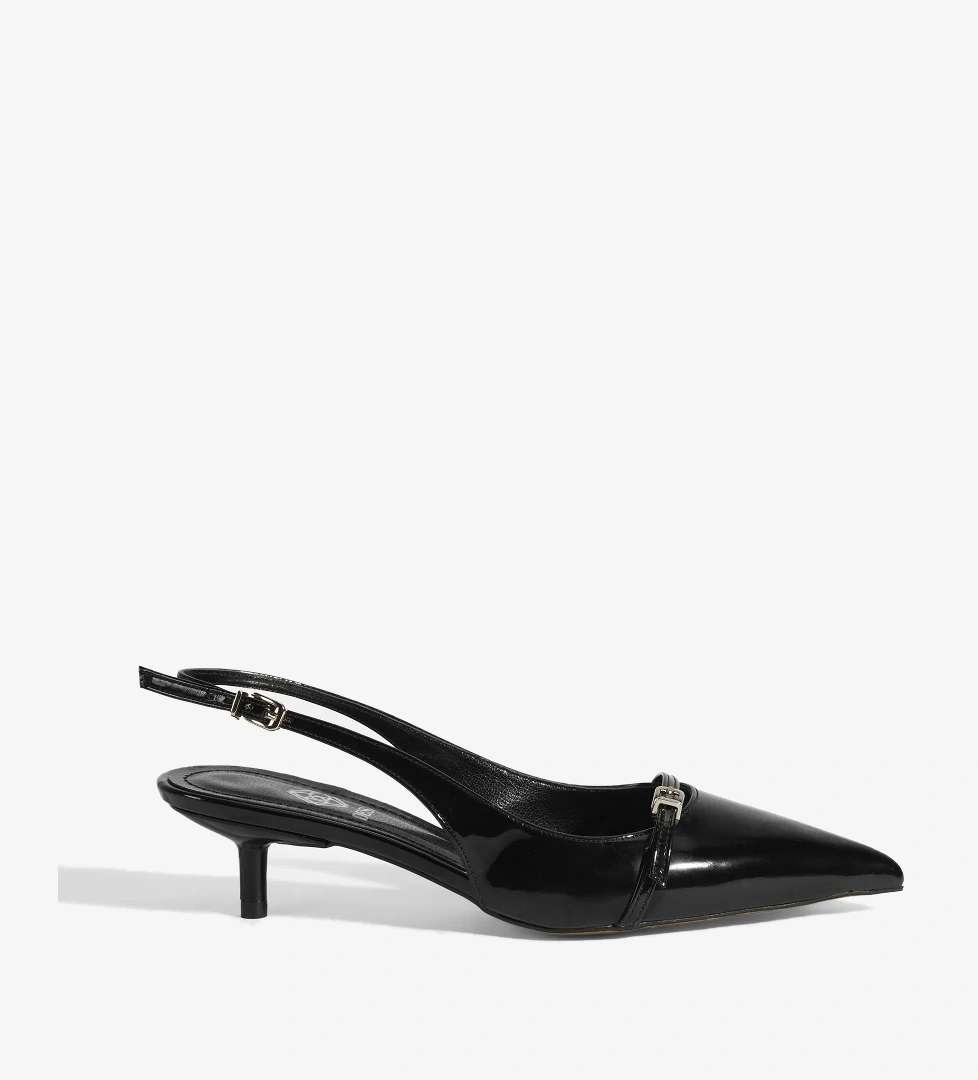 Desa Kadın Siyah Topuklu Klasik Ayakkabı model görseli