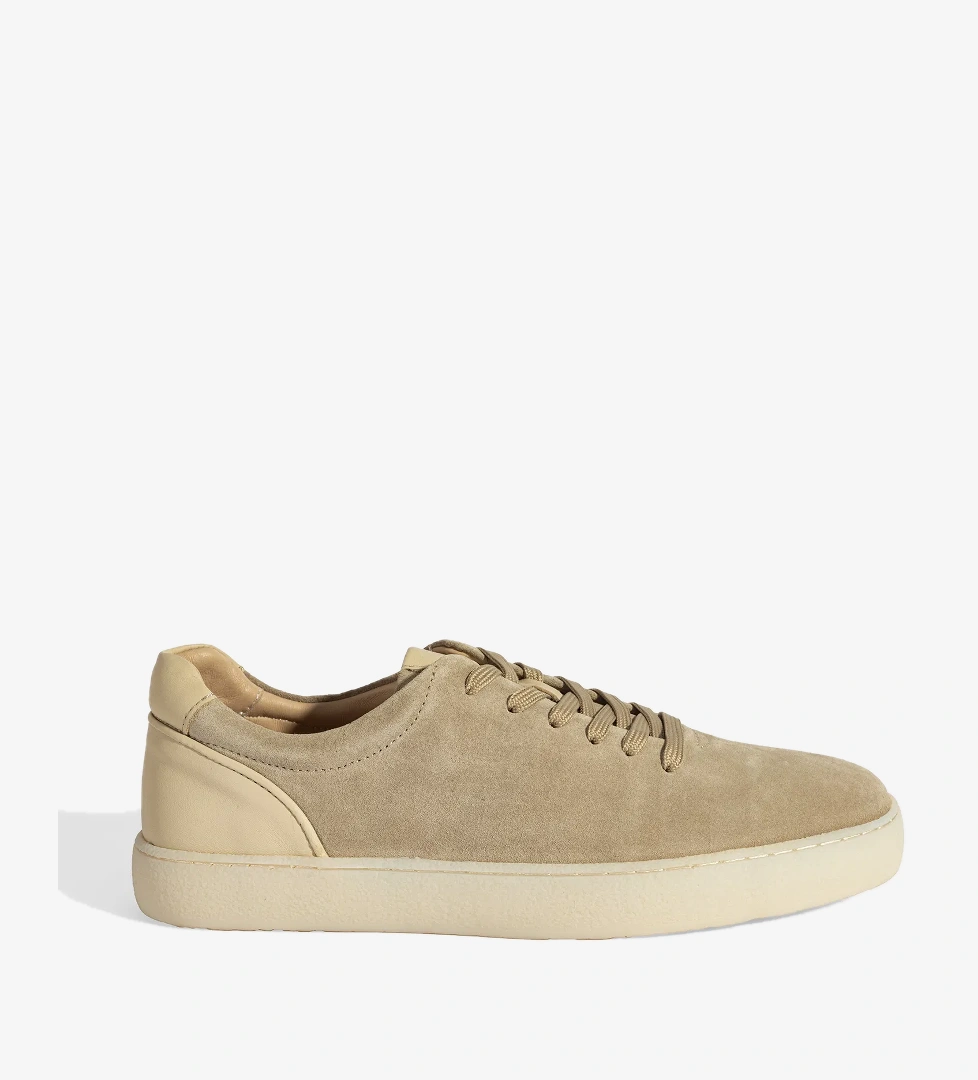 Erkek Vizon Bağcıklı Süet Günlük Ayakkabı