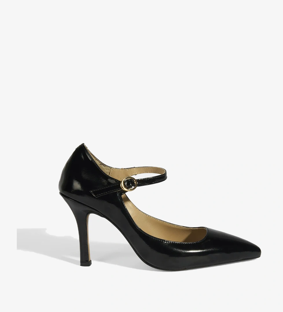 Desa Kadın Siyah Topuklu Klasik Ayakkabı model görseli