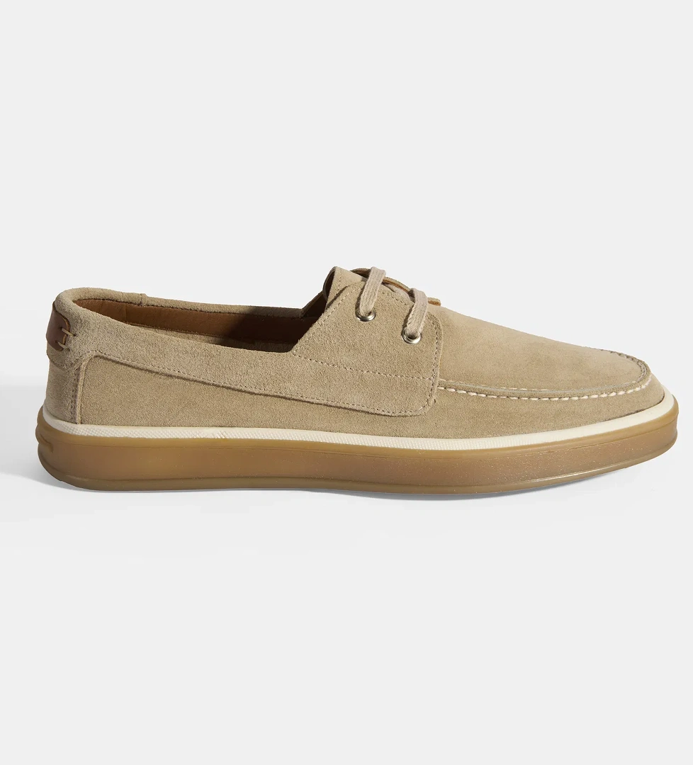 Desa Erkek Lacivert Vizon Bağcıklı Süet Günlük Ayakkabı model görseli