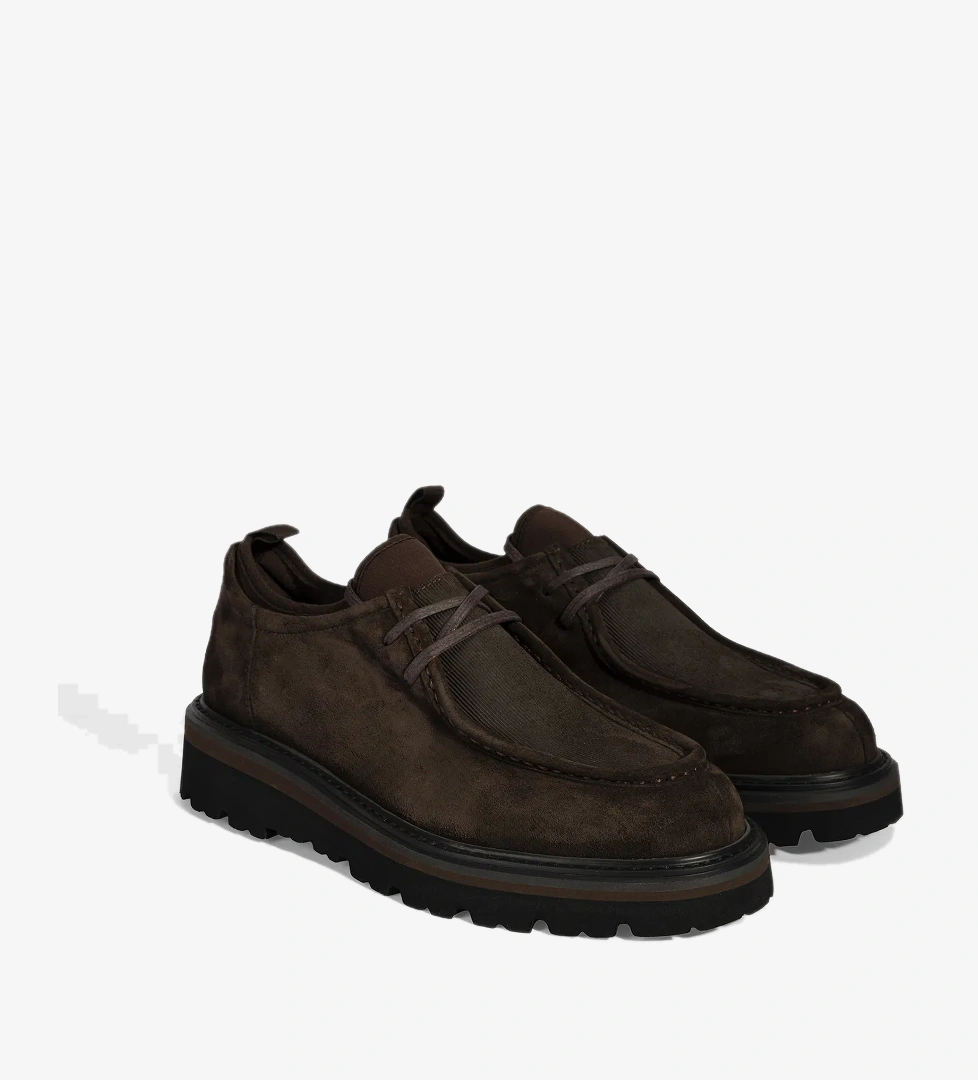 Desa Erkek Kahve Bağcıklı Süet Günlük Ayakkabı model görseli