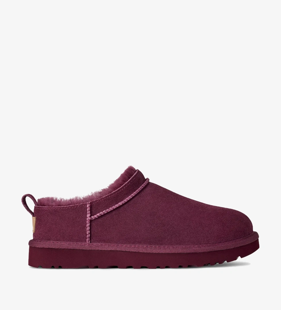UGG Classic Micro Kadın Bordo Bot - Görsel 1