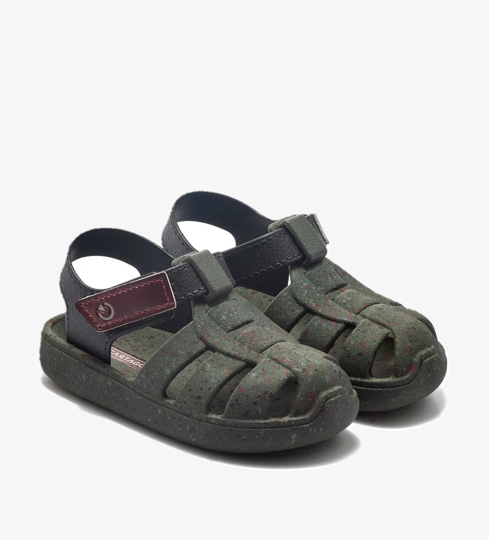 Oslo Çocuk Sandalet Yeşil 19/29 - Görsel 1