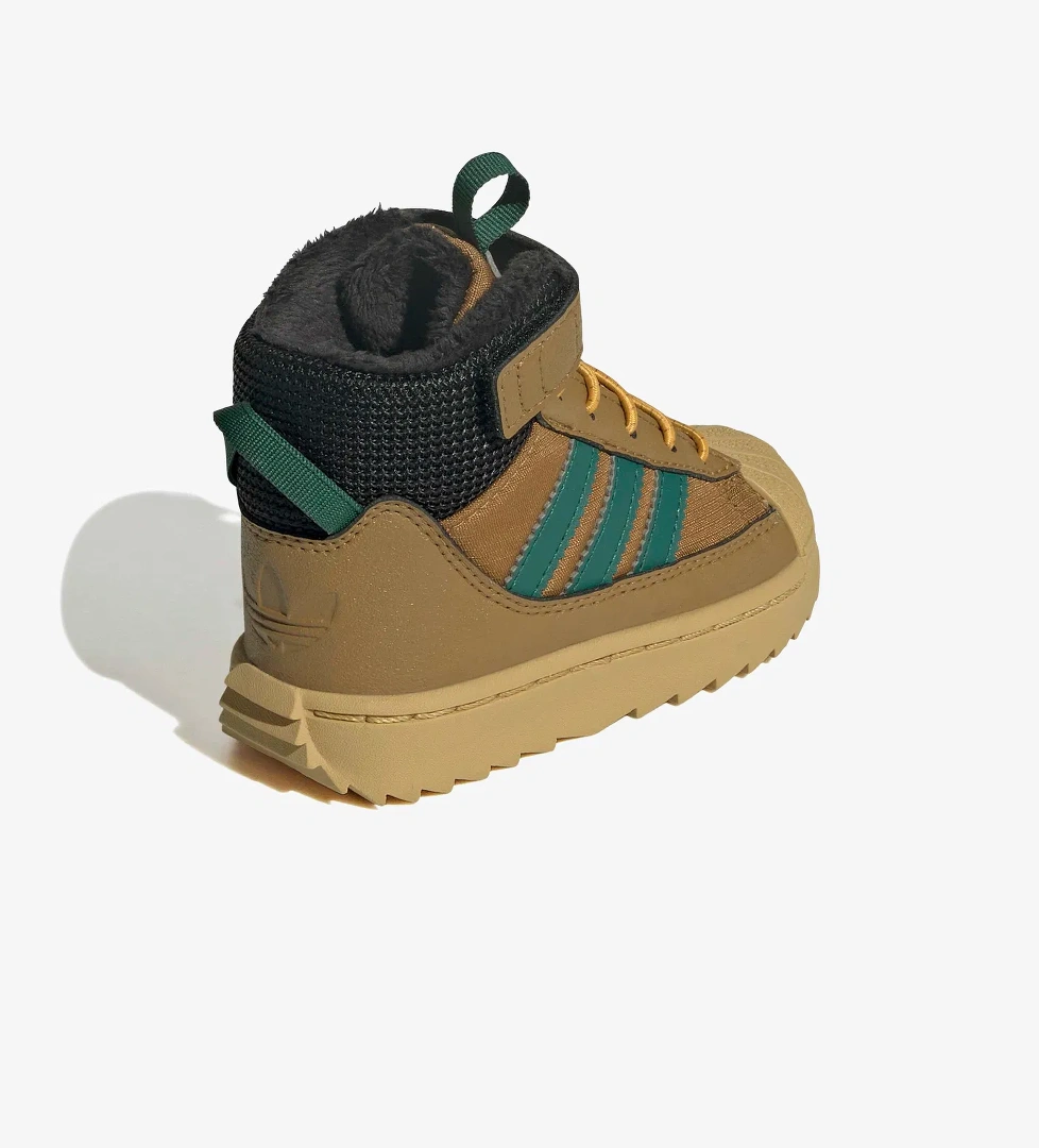 adidas Superstar Winter Trek Bebek Kahverengi Bot - Görsel 1